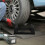 porte- de rechange pour plateau , support roue VR remorque 4