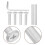 set per albero con , bulloni e chiave inclusa 10