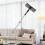 High Duster Long Handle Duster Brush Microfiber Window Cleaning Kit Ceiling Fan Dust Remover Cobweb Duster Grey 4