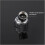 Shower Head Adjustable ABS Plastic Rotating Round Top Plating Power Replacement 5