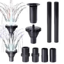 Pond Fountain Adjustable Height Plastic Nozzle Set For Garden Pond Amusement Park Landscape Pool Spitter