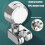 Suction Shower Holders Adjustable Direction And Height, Multipurpose Bathroom Accessory Model BK For Any Bathroom 4