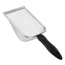 Heavy Duty Cat Litter Scoop Long Handle Fine Mesh Poop Sifter For Litter Box Maintenance