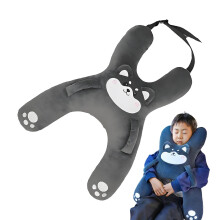 Kids Travel Pillow Car Seat Body Support Cushion - Breathable H-Shape Soft Cushion For Girls And Boys Road Trip Vehicle
