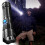 camping accessories black LED Strong Light USB Charging Strong Light Fixed Focus Long Range Outdoor Flashlight Battery Display Home Flashlight 6