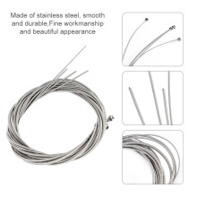 Ersatzsaiten für elektrischen Bass, 5 Stück, 120 cm Edelstahlteile