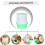 Food Dryer Spinner 1Pc Stuffer Squeezing Tool For Dumpling Stuffing, PP Material, Vegetable Dryer 5