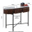 Opal Mango Wood Console Table With Marble Top And Metal Legs 9