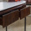 Opal Mango Wood Console Table With Marble Top And Metal Legs 5
