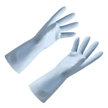 Dishwashing Gloves 1 Pair 10CM Blue Reusable Lightweight Kitchen Gloves For Home Cleaning And Pet Care