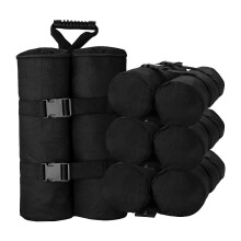 Sand Bag 4Pcs Outdoor Camping Tent Weights Canopy Windproof Fixing Set Large Size Compatible With Most Tent Legs