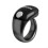 LCD Display Ring Counter With Counting, Self-Locking Function, Adjustable Comfort Fit, Black 1