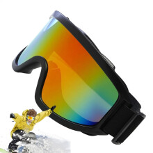 Snow Glasses Dustproof Goggles Professional Ski Goggles Unisex Double Lens Anti Fog Snow Skiing Goggles Color Film