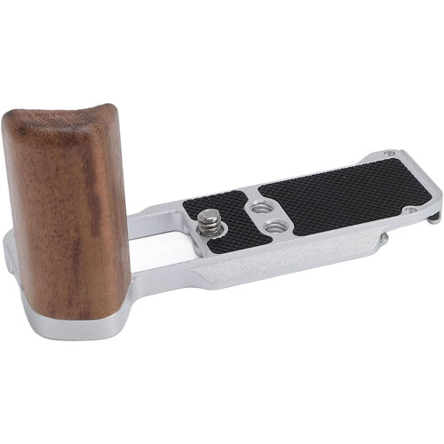 Camera L Shape Handgrip Silver Convenient Access Design Compatible with X M5 Arca System 2