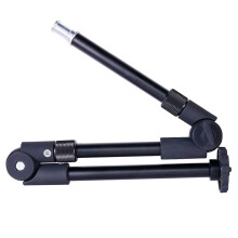 360 Degree Flexible Bracket Rotatable Head Video Light, Multiple Adjustment, Flexible Joints, DSLR/LED Compatible