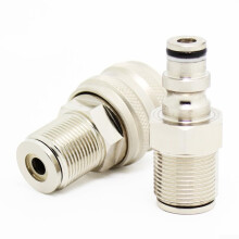 Hydraulic Quick Connector Male Carbon Steel Oil Pipe Coupler, High-Pressure 70 MPa, Model M221.5, Female