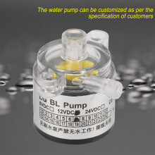 12V 7W Kunststoff-Wasserpumpe Leiser umweltfreundlicher bürstenloser Pumpe