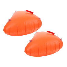 Inflatable Kayak Safety Float Bags Two Pack Emergency Buoy For Canoeing Boating Water Activities Durable Swim Gear