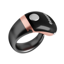 Portable Electronic Counter For Religious Ceremonies Rose Gold Rechargeable Finger Counter For Fitness Tracking