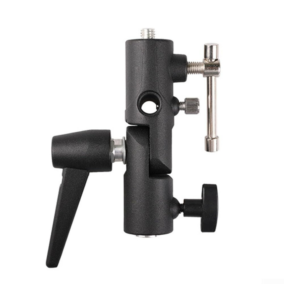 Camera Flash Adapter Metal Construction With Flexible Positioning Options Adjustable Tilt Swivel Light 9354506923167