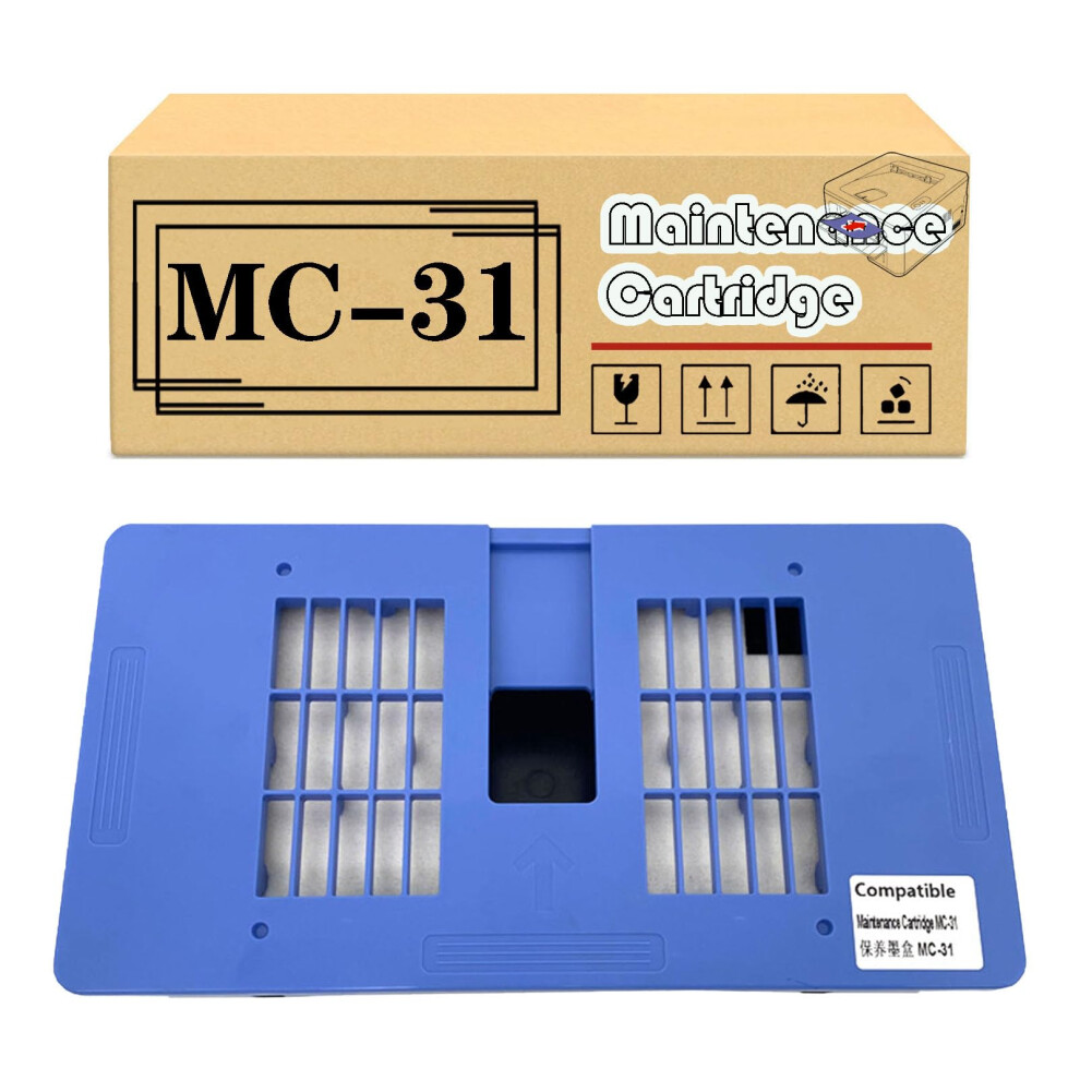 Mc-31 Waste Collection Maintenance Cartridge For Canon Tm-200 Tm-205 Tm-300 Tm-305 Tm-5200 Tm-5205 Tm-5300 Tm-5305 Black 9354506923181