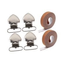 4Pcs Scroll Rod Side Tension Clips For Needlework Frame Accessory And Cross Stitch Cloth Clamps