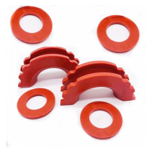 Electric Winches 1 Pair Protective Covers 4 Pcs Rings For 3/4 And 5/8 Inch U Type Shackles For Winch Towing Rope