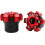 Shock Absorber Motorcycle Front And Rear Fork Protector Universal Accessory Anti Fall Block Red 2