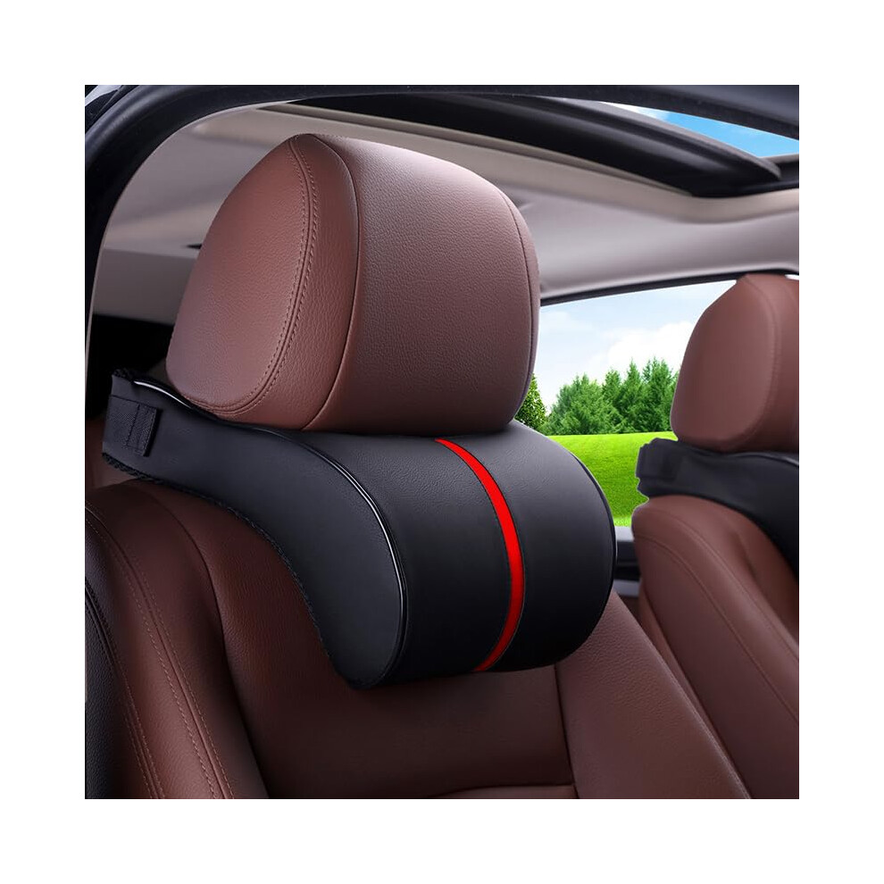 Car Neck Pillow For Dacia Duster Iii Suv 2024-, Memory Foam Headrest Cushion, Breathable Cervical Pillow, Black 9393856964017