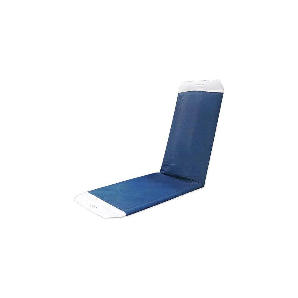 Green Foldable Patient Transfer Slide Board With Handles, Easy-To-Clean, For Safe Hospital Bed Positioning And Moving