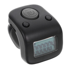 Silent Finger Counter Manual Clicker Tally Counter For Running Activities Knitting Rechargeable Portable With Display