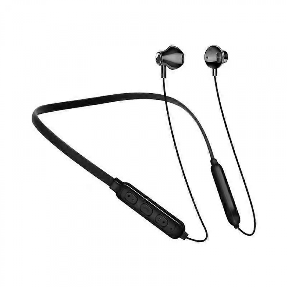 Schwarz Kabelloses In-Ear-Headset/Kopfhörer Mit Extra Bass Und Mikrofon Für Telefongespräche,