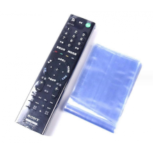 50pcs Shrink Wrap Bags for TV Remote Control, TV Remote Controls Covers Clear Bags, Heat Shrink Wrap Bags (6*25cm)