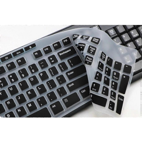 2PCS Keyboard Cover for MK270 MK275,black 2