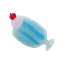 IJs Sap Cocktail Vorm Acetaat Haar Klauw Haarspeldjes Decoratieve Haai Grijp Clip Haar Kaak Clips Haaraccessoires 9.5cmblauw