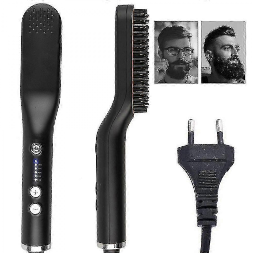 Premium Beard Straightener Compatible With Men - Cutting Edge Ionic Beard Straightening Comb 2