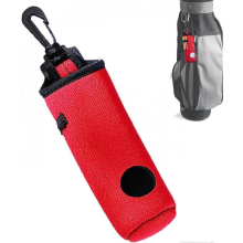 Draagtas - Golfbalhouder - Golfbaldraagtas - Herbruikbare golfbaldraagtas met riemclip, golfbalopbergtas voor