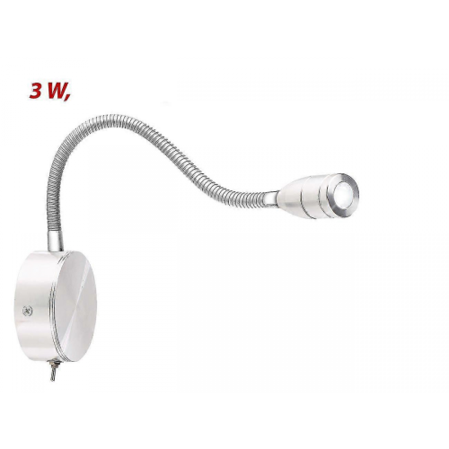 Bedside Reading Light, Bedroom Reading Lamp, 3w Led Touch Dimmable 1