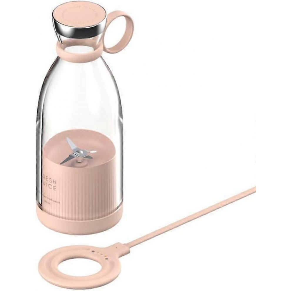 Portable Blender- Personal Blender USB Rechargeable with 4 Large Blades for Smoothies and Shakes,Handheld Mini Juicer Mixer for Sports Travel-image-OPC-PKQZ6D5-NEW