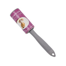 Dog Lint Roller Loose Leaf Sticky Roll For Dog Cat Pet Hair Removal Apparel Furniture Travel Car Purple