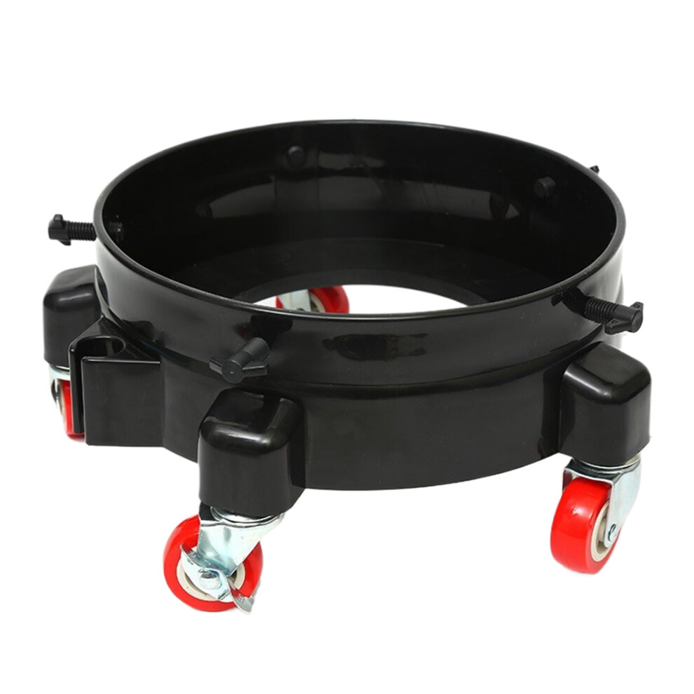 Wash Bucket Dolly Bucket Cart On Wheels Heavy-Duty Car Wash Accessories Driveway Sealing Tile Grouting Black 9084446089141
