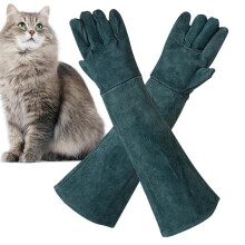 Animal Handling Gloves Bite Resistant Multipurpose Pet Mitts For Grooming Puncture And Scratch Resistant Dog Bite Sleeve