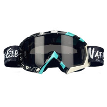 Ski Goggles For Men And Women Anti-Scratch UV Protection Windproof Snowboard Goggles Black Lenses Enhanced Visibility