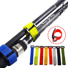 20Pcs Reusable Fishing Rod Tie Holder Strap Fastener Ties For Fishing Rods Tools