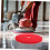 Replaceable Floor Cleaning Pad Red Fabric Pad For Hardwood Tile Floors 4