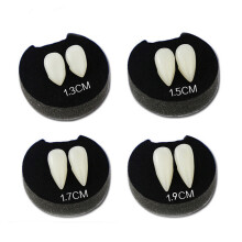 4 Stile Halloween Vampire Zähne Requisit für Kinder & Erwachsene