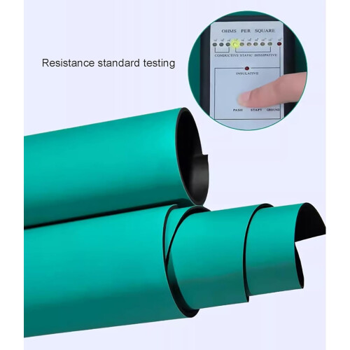 Anti Static Mat PVC Soldering Mat 80x300cm x2mm green For Sensitive Electronics 2
