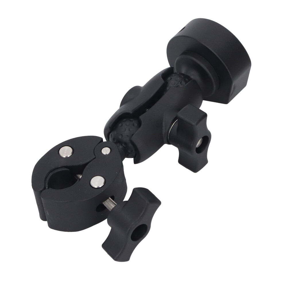 Aluminum Alloy Satellite Mounting Bracket Adjustable Clamp For Mini Rv Yacht Black 9341351696865