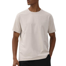 Fitness Shirt Men's UPF 50+ Sun Protection Short Sleeve Training Top, Lightweight Quick-Dry Running Shirt XL Lightgrey