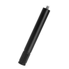 Tripod Extension Rod With 1/4-Inch Threaded Hole And 4.53-Inch Length For Camera And Monopod Accessories Black